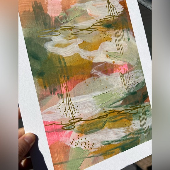 Original painting on paper board - Picture 2 of 2